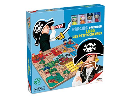 Cayro - Parchis Madera Piratas 28X28 Con Fichas 150-840