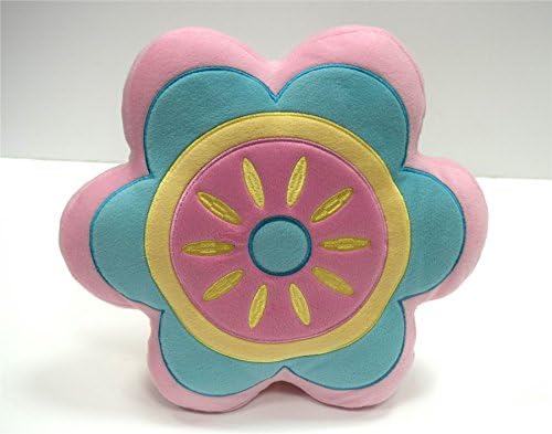 Rapport Home Flower Shaped Filled Cushion Pink