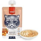 Wanpy Taze Somonlu&Tavuklu Kedi Et Ezmesi 90 gr Tekli