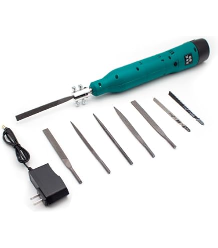 LT Easiyl Lot De 5 Limes Rotatives En Acier Rapide 58.7mm - Embouts Pour Meuleuse Et Fraisage Métal