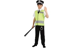 Wicked Costumes Kids Police Uniform Fancy Dress Costume