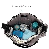lekebaby Baby Wickeltasche, Messenger Tasche mit Wickelauflage für Mom und Dad - 4