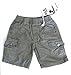 Produktbild réf450 - Caprihose Kinder Jungen - Shorts Bermuda Rankgitter aus Jean Khaki - 1 Jahr
