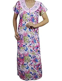Indiatrendzs Women Hosiery Sleepwear Nighty Free Size