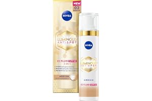 NIVEA Luminous630 CC-fuktgivande kräm mot missfärgning med hyaluronsyra med SPF 30, medium nyans, 40 ml