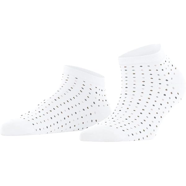 Calzini Corti Donna FALKE Stripe Shimmer - Cotone Morbido, Motivo Righe Lucide, Pedule Rinforzate - Foto 5