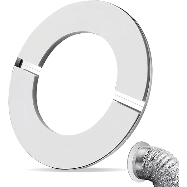 NHQ Flangie Divisore Da Parete 34mm - 4 Pezzi, Copri Foro Decorativo Per Tubi Bagno E Cucina - Foto 4