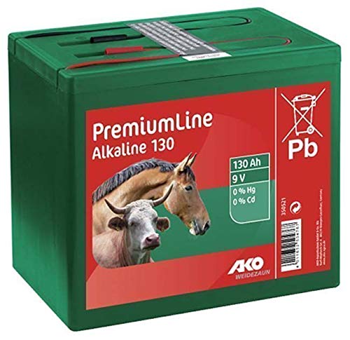 Ako Agrartechnik Pile alcaline 9V 130Ah PreniumLine