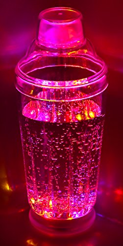 LED Cocktailshaker, Cocktail Mixer, Shaker für Cocktail multicolor bunt blinkend - 4