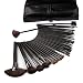 Produktbild BlueBeach® 32 Bürstenset Stk schwarze Make-up Kabuki Mischung Pulver Stiftung Eyeliner Rouge Kosmetik-Kit