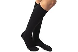 Beman 411C - Gambaletti Medicali K2 Classe 2, Compressione Graduata 23-32 mmHg, Punta Chiusa Unisex, Tallone Rinforzato e Cuciture Piatte, Elastici Resistenti