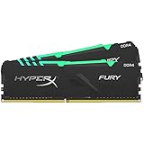 HyperX Fury HX432C16FB3AK2/16 Memoria DIMM DDR4, 16 GB, (Kit 2x8GB) 3200 MHz, CL16 1Rx8 RGB