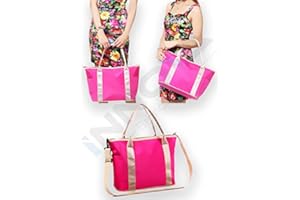 INNOVA BRANDS LTD. Innova® Mummy Maternity Shoulder Changing Bag Baby Nappy Diaper Wipe Clean Tote Handbag (Pink)