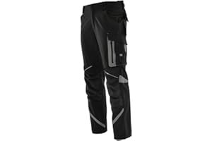 KEILOR Flexible Arbeitshose Herren Arbeitshose mit Kniepolstertaschen Langlebig und komfortabel Ideal für schwere Arbeiten Arbeitshose Herren