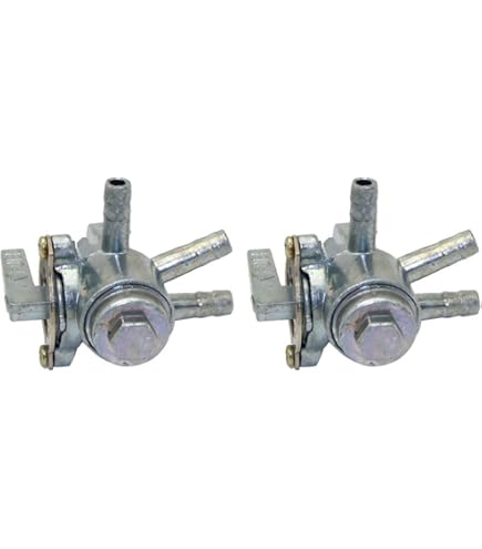 Valvola Carburante Acciaio Valvola Carburante Aramox Per CRF250X/450X - Rubinetto Benzina Acciaio Motocross Interruttore Carburante Acciaio