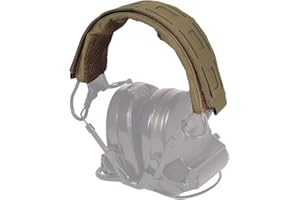 SINAIRSOFT Headset Cover - Das taktische, fortschrittliche Ohrschützer-Modular-Cover, ein Hörschutz-Headband-Wrap, passend für alle allgemeine taktische Ohrschützer-Zubehörteile.