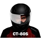 CARETECH CT-80S Motosiklet Kask Buğu &Ouml;nleyici Film - Kask Viz&ouml;r&uuml; Anti Fog Kolay Montaj (KASK DEĞİLDİR)