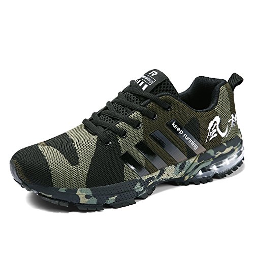 Kuako Men Women Running Shoes Air Trainers Fitness Casual Sports