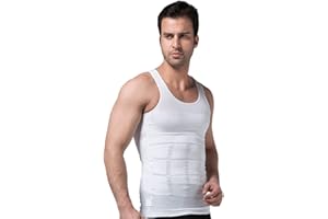 YCUEUST Hombre Camiseta Tirantes Faja Reductora Chaleco Ropa Interior