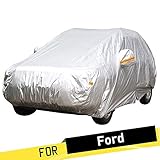 Materialtyp: Polyester-Taft Oevino Auto Abdeckung wasserdichte volle Auto Abdeckung Sonne Anti uv Schnee Regen Schutz Abdeckung für Ford Victoria Windstar Fiesta s-max Mondeo Skorpion Autoschutzhülle (Color : for Fiesta Sedan)