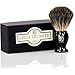 Geo F Trumper Black Pure Badger Bristle Shaving Brush