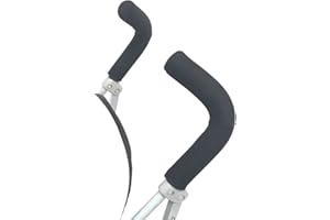 PROTEC TIF | Universelle Schutzhüllen aus Neopren für Kinderwagengriffe Kompatibel mit Maclaren | Über den Gummi rutschen |