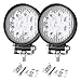 Produktbild LE Auto Scheinwerfer 2er Pack 27W Arbeitsscheinwerfer LED 12V rund Arbeitslicht Auto Scheinwerfer Lampe 6000K Weiß für Traktor Offroad KFZ Bagger SUV
