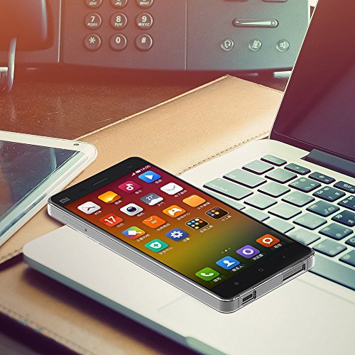 iVoler Funda Xiaomi Mi 4 Slim Fit Xiaomi Mi 4 Funda Carcasa Case Bumper con Absorci  n de Impactos y Anti-Ara  azos Espalda Case Cover para Xiaomi Mi 4 - Transparente