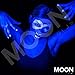 Moon Glow UV Ghost Blood 10ml Pack of 50 Tubes - Halloween Fake Blood - dries invisible but glows blue under UV Lighting