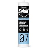 Selsil Akvaryum Silikonu Şeffaf 310 ml