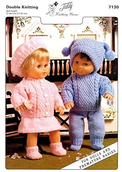 knitting pattern for dolls clothes