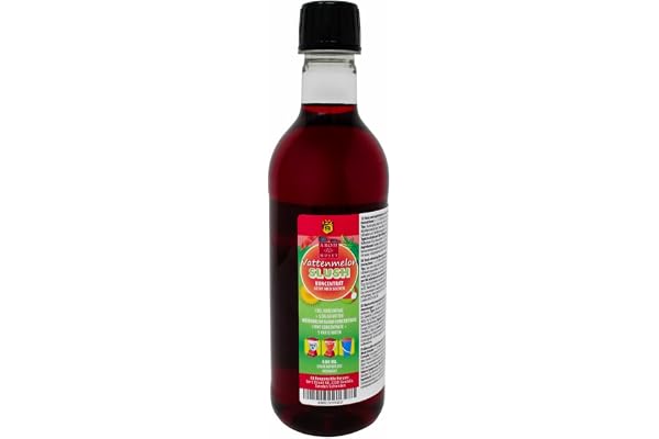 Vattenmelon-slushkoncentrat 500 ml, blandningsförhållande 1:5 | Slush-is | Crush-is | Vattenis