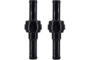 BBTUS 5/16" 9mm PA66 Valvola di ritegno automobilistica della molla della linea dell'olio, alta temperatura e resistenza alla corrosione valvola di ritegno unidirezionale della pompa del combustibile