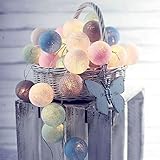 🌺Urlaub Geschenk Weihnachtsgeschenk - Baumwolle String Lichter machen auch eine perfekte Wohnkultur Geschenk / Innenarchitektur Geschenk / Geburtstagsgeschenk und Housewarminggeschenk.Ohne schädliche Chemikalien die beste Wahl für Häuser mit Kindern und Haustieren.