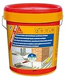 Permeable al vapor de agua SikaFill 400, Membrana líquida impermeabilizante para cubiertas, 20kg, Rojo