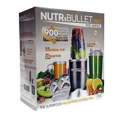 NUTRIBULLET PRO 900W SERIE NUTRI BULLET 15 pezzi, con Superfood MISCELATORE