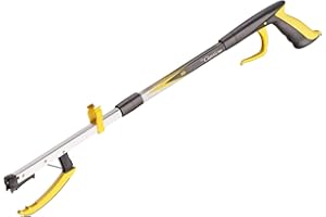 THE HELPING HAND COMPANY Helping Hand Company Classic Pro Folding Reacher Grabber 21” /53cm. Long Handled Grabber Stick for Elderly, Disabled, Pregnant. Reaching Aids for Anyone Struggling to Bend and Reach