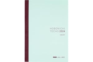 ほぼ日 Hobonichi Techo Cousin Avec Book [japoński/A5/dzienny planer miesięczny/początek lipca 2024 r./początek poniedziałku/6 miesięcy x 1 książka]
