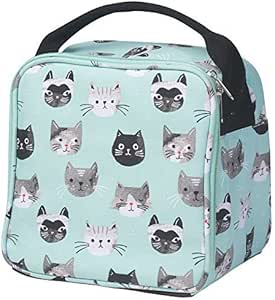 cat backpack and lunchbox