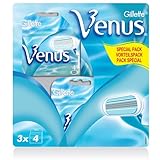 Gillette Venus Refill Razor Blade Cartridges - Pack of 12