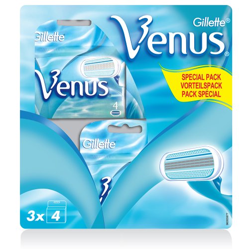 Gillette Venus Refill Razor Blade Cartridges - Pack of 12