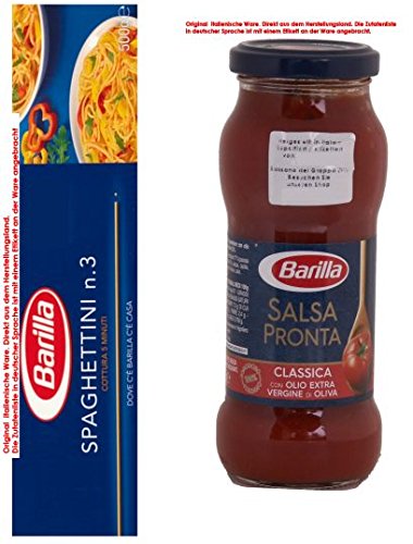 Preisvergleich Produktbild Barilla Spaghettini No. 3 11 x 500g = 5500g