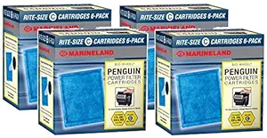 MarineLand Rite-Size Cartridge C - 24-Pack (4 Packages with 6 Filters Per Package)