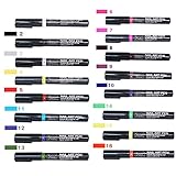 16 Colors Nail Art Pen Painting Design Tool Drawing for UV Gel Polish Manicure