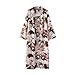 Produktbild FEITONG Frauen Sommer Chiffon Strand Lose Schals Kimono Strickjacke Tops Cover up (XL, Mehrfarbig)