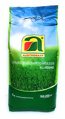 Premium Spiel- und Garten Rasensamen - für bis zu 200m2 Traumrasen - hochwertige Allround Mischung