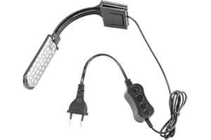NCONCO Acquario Acquario Led Luce per Piante Acquatiche Illuminazione a Clip Lampada 220-250V Spina Ue