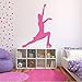 Produktbild Ice Skate Pose Wall Sticker Ice Skating Wall Decal Girls Bedroom Home Decor