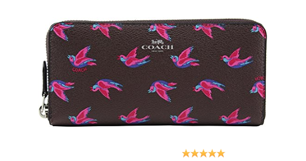 coach multicolor wallet