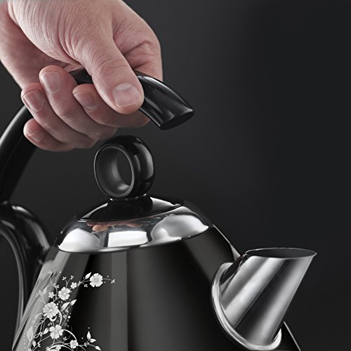 Russell Hobbs 21961-70 Legacy Floral Wasserkocher, Innovativer Griff, Perfect-Pour-Ausgusstülle, Schnellkochfunktion, Verdecktes Heizelement - 4